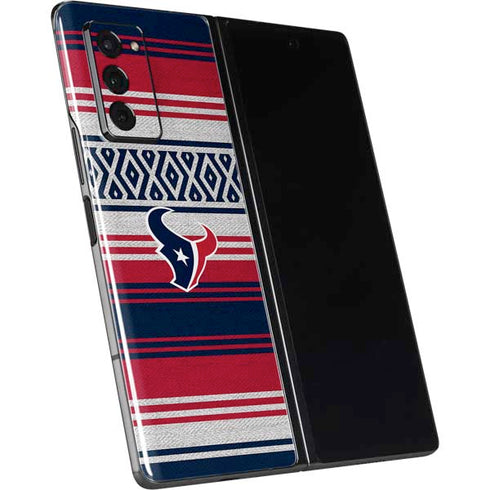 NFL Houston Texans Trailblazer Galaxy Z Fold2 5G Skin