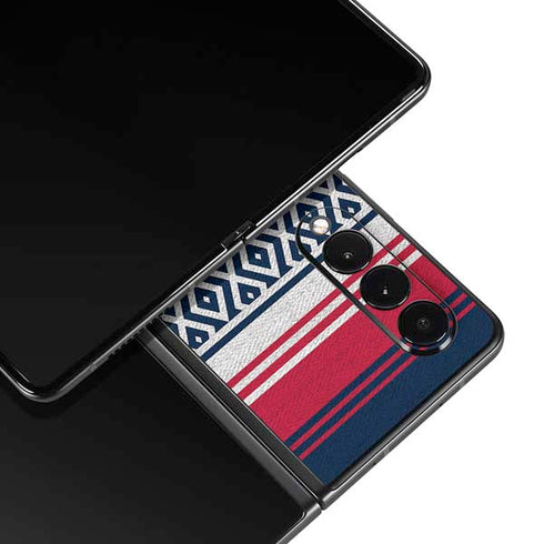 NFL Houston Texans Trailblazer Galaxy Z Fold3 5G Skin