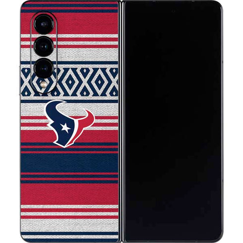 NFL Houston Texans Trailblazer Galaxy Z Fold4 5G Skin