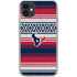 NFL Houston Texans Trailblazer iPhone 11 Clear Case