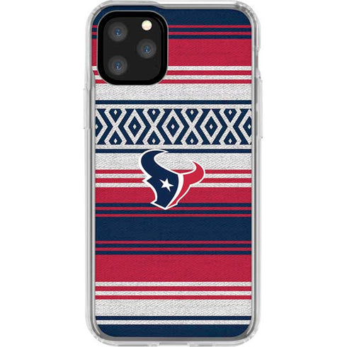 NFL Houston Texans Trailblazer iPhone 11 Pro Clear Case