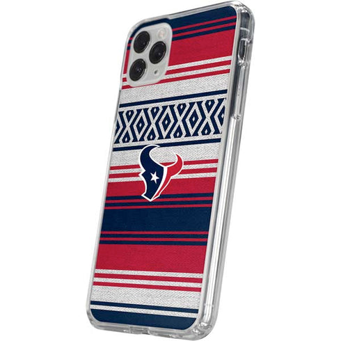 NFL Houston Texans Trailblazer iPhone 11 Pro Clear Case
