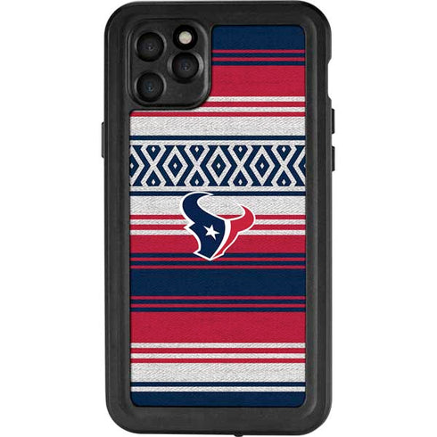 NFL Houston Texans Trailblazer iPhone 11 Pro Max Waterproof Case