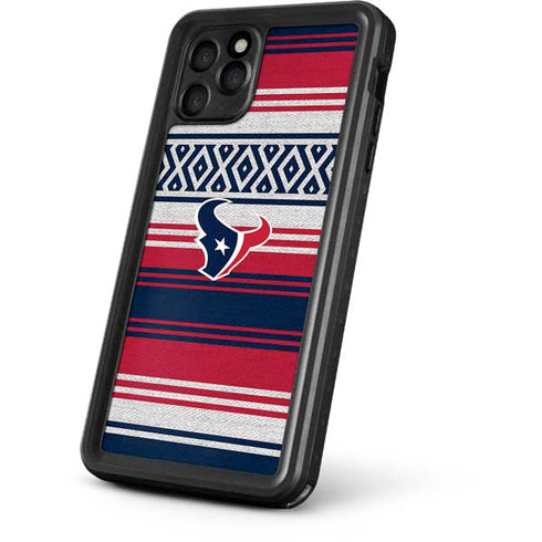NFL Houston Texans Trailblazer iPhone 11 Pro Max Waterproof Case