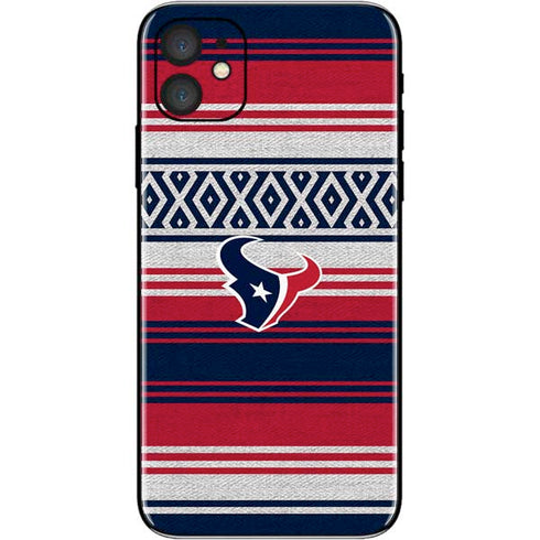 NFL Houston Texans Trailblazer iPhone 11 Skin