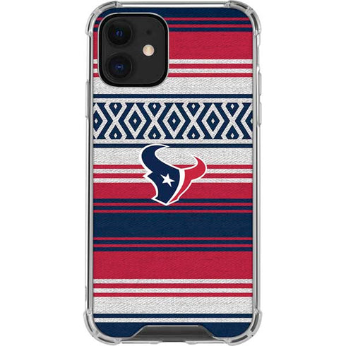 NFL Houston Texans Trailblazer iPhone 12 Mini Clear Case