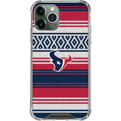 NFL Houston Texans Trailblazer iPhone 12 Pro Max Clear Case