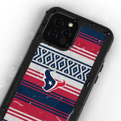 NFL Houston Texans Trailblazer iPhone 12 Pro Waterproof Case