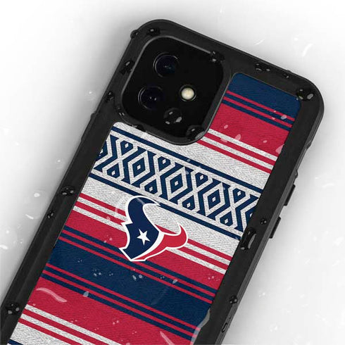 NFL Houston Texans Trailblazer iPhone 12 Waterproof Case