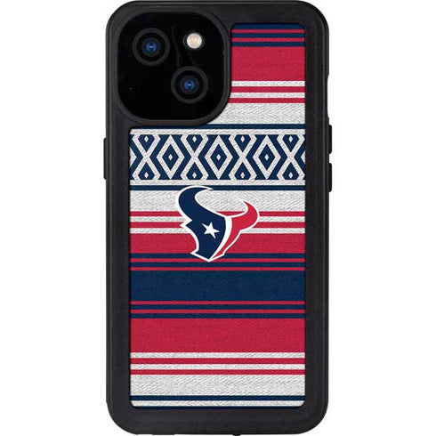NFL Houston Texans Trailblazer iPhone 13 Mini Waterproof Case