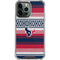 NFL Houston Texans Trailblazer iPhone 13 Pro Max Clear Case