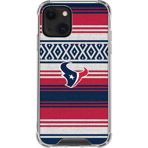 NFL Houston Texans Trailblazer iPhone 14 Clear Case