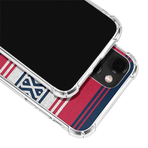 NFL Houston Texans Trailblazer iPhone 14 Clear Case