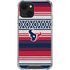 NFL Houston Texans Trailblazer iPhone 15 Plus Clear Case