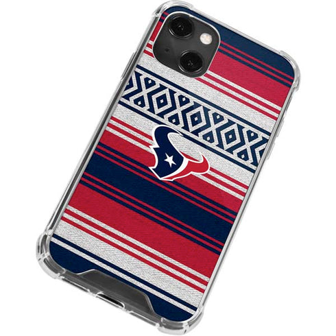 NFL Houston Texans Trailblazer iPhone 15 Plus Clear Case