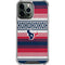 NFL Houston Texans Trailblazer iPhone 14 Pro Max Clear Case