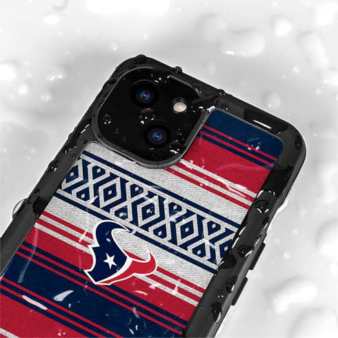 NFL Houston Texans Trailblazer iPhone 15 Waterproof Case