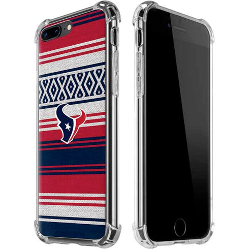 NFL Houston Texans Trailblazer iPhone 7/8 Plus Clear Case