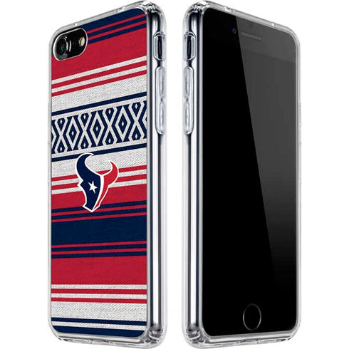 NFL Houston Texans Trailblazer iPhone SE (2nd & 3rd Gen) Clear Case