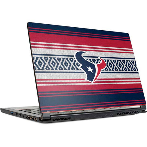 NFL Houston Texans Trailblazer MSI GS65 Stealth Laptop Skin