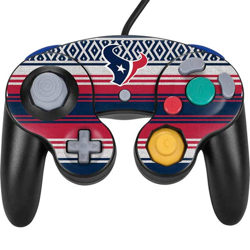 NFL Houston Texans Trailblazer Nintendo GameCube Controller Skin