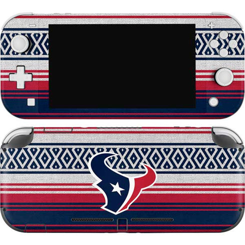 NFL Houston Texans Trailblazer Nintendo Switch Lite Skin
