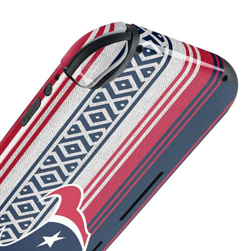 NFL Houston Texans Trailblazer Nintendo Switch Lite Skin