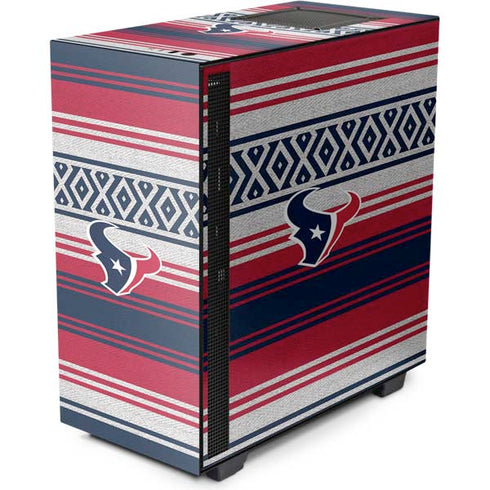 NFL Houston Texans Trailblazer NZXT H510 Compact ATX Mid-Tower Case Skin