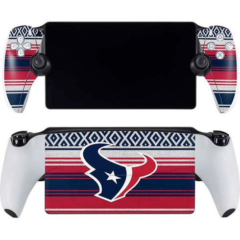 NFL Houston Texans Trailblazer PlayStation Portal Remote Player Skin