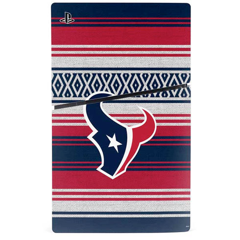 NFL Houston Texans Trailblazer PS5 Slim Disk Console Skin