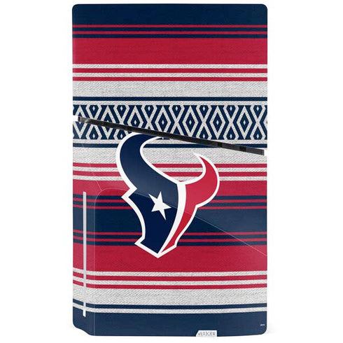 NFL Houston Texans Trailblazer PS5 Slim Disk Console Skin