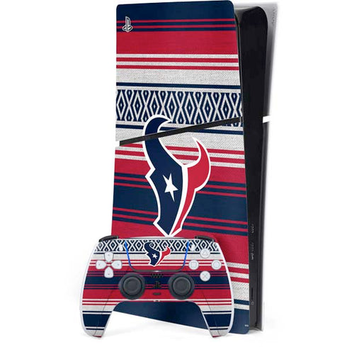 NFL Houston Texans Trailblazer PS5 Slim Digital Edition Bundle Skin