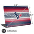 NFL Houston Texans Trailblazer Universal Laptop 11in (8.8 x 6.2in) Skin