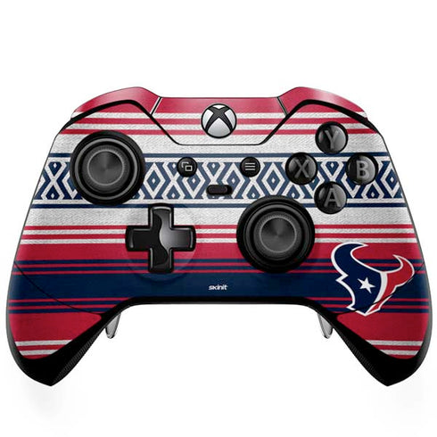 NFL Houston Texans Trailblazer Xbox One Elite Controller Skin