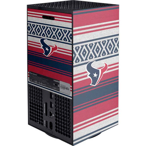 NFL Houston Texans Trailblazer Xbox Series X Console Skin