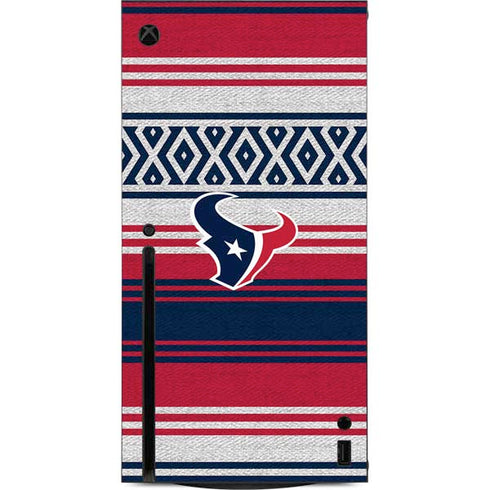 NFL Houston Texans Trailblazer Xbox Series X Console Skin