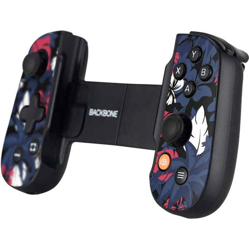 NFL Houston Texans Tropical Print Backbone One for iPhone Game Controller Skin