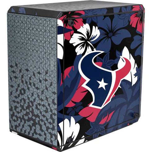 NFL Houston Texans Tropical Print Cooler Master MasterBox Q300L Mini Tower Skin