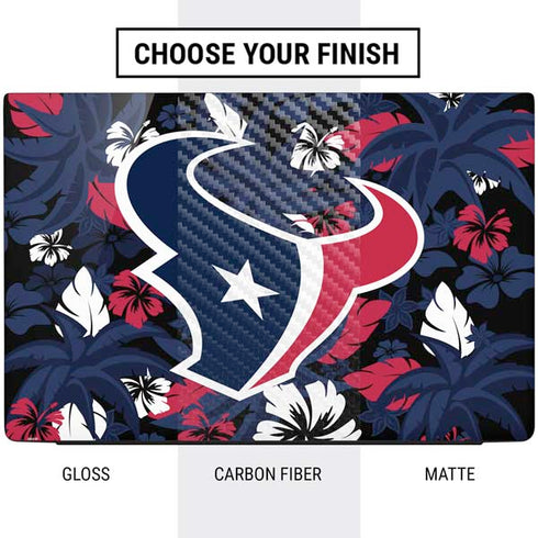 NFL Houston Texans Tropical Print Dell Vostro Skin