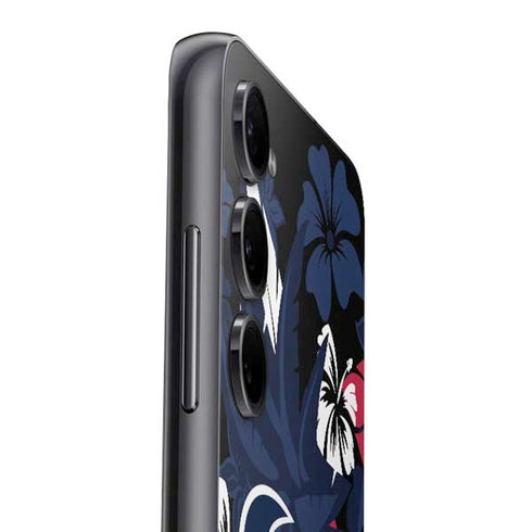 NFL Houston Texans Tropical Print Galaxy A14 5G Skin