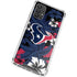 NFL Houston Texans Tropical Print Galaxy A32 5G Clear Case