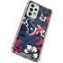 NFL Houston Texans Tropical Print Galaxy A33 5G Clear Case