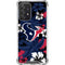 NFL Houston Texans Tropical Print Galaxy A52 5G Clear Case