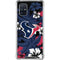 NFL Houston Texans Tropical Print Galaxy A71 5G Clear Case