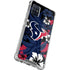 NFL Houston Texans Tropical Print Galaxy A71 5G Clear Case