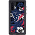 NFL Houston Texans Tropical Print Galaxy Note 10 Waterproof Case