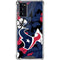 NFL Houston Texans Tropical Print Galaxy Note20 5G Clear Case