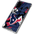 NFL Houston Texans Tropical Print Galaxy Note20 5G Clear Case