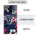 NFL Houston Texans Tropical Print Galaxy Note20 Ultra 5G Skin