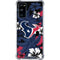 NFL Houston Texans Tropical Print Galaxy S20 FE Clear Case